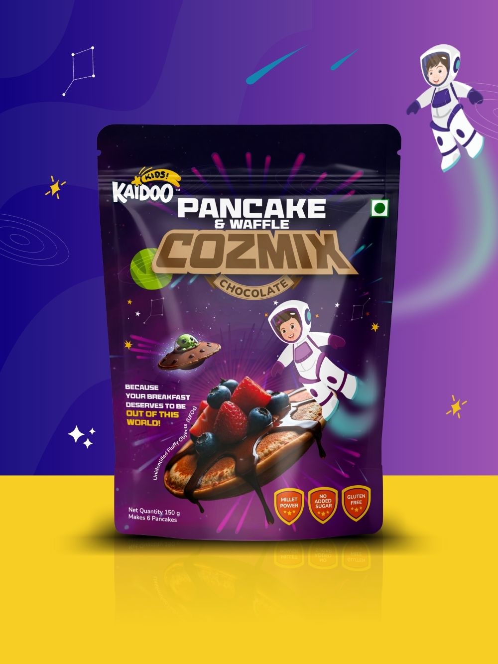 Cozmix Pancake and Waffle Mix – Chocolate – Kaidoo Kids