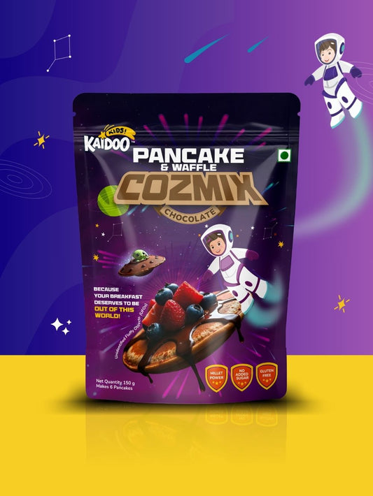 Cozmix Pancake and Waffle Mix ā Chocolate