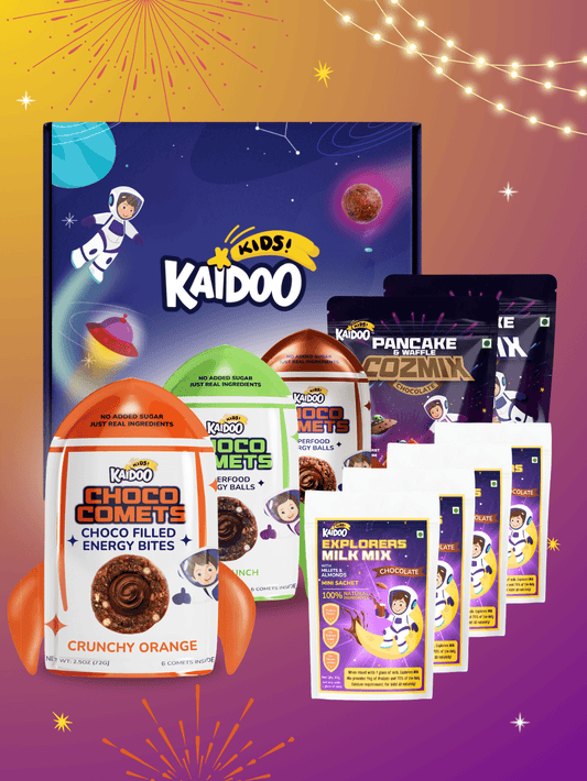 Kaidoo Kids Awesome Gift Box - Choco Comets + Cozmix + Milk Mix