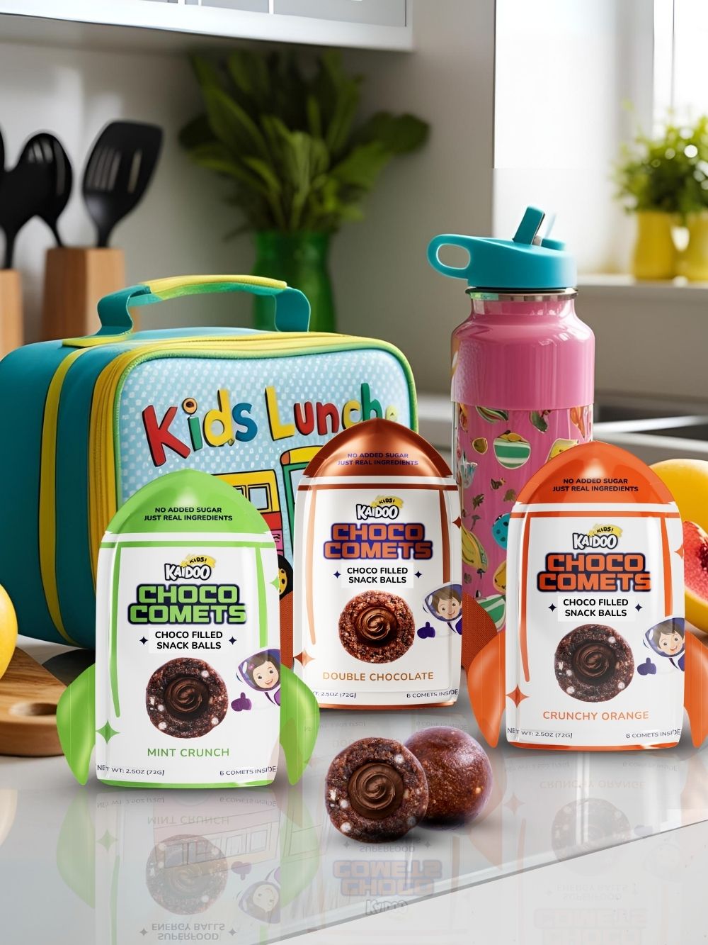 Kaidoo Kids Awesome Gift Box - Choco Comets + Cozmix + Milk Mix