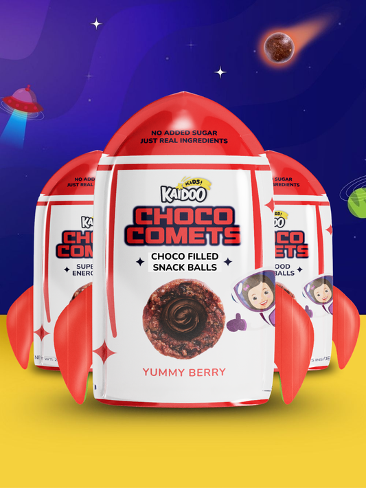 Choco Comets Yummy Berry – Chocolate Filled Snack Balls