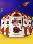 Choco Comets Choco Crunch 6 Pack – Chocolate Filled Snack Balls