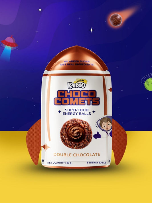 Choco Comets Double Chocolate – Chocolate Filled Energy Balls