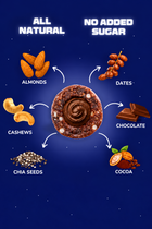 Choco Comets Double Chocolate 6 pack – Chocolate Filled Snack Balls