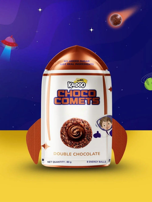 Choco Comets Double Chocolate – Chocolate Filled Energy Balls