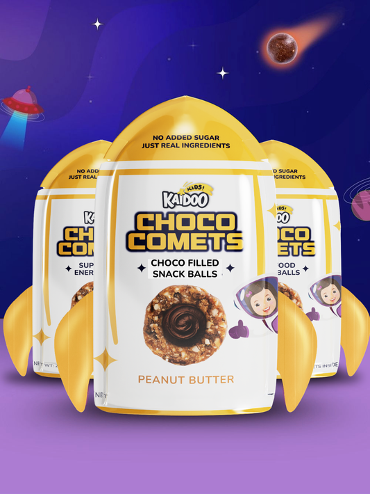 Choco Comets Peanut Butter – Chocolate Filled Snack Balls